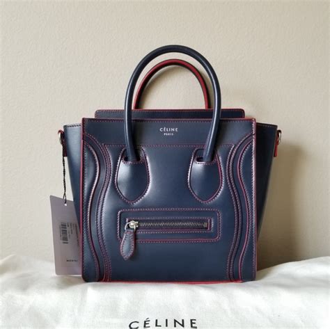 celine nano navy|celine nano bag.